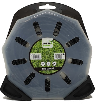 Hilo Desbrozadora Cortado Zuperverde Nylon Trenzado 3.3mm Hilo Desbrozadora Cortado Zuperverde Nylon Trenzado 3.3mm